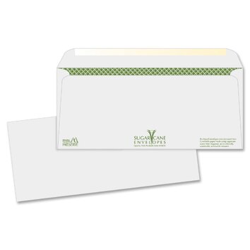 Bagasse Sugar Cane Business Envelope (Pack of 500) | Wayfair