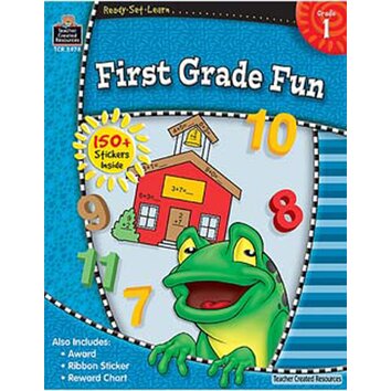 Ready Learn First Grade Fun Book Set