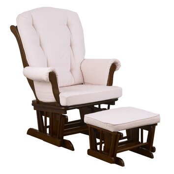 Heaven Sent Girl Glider with Ottoman