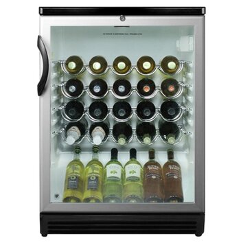 26 Bottle Single Zone Freestanding Wine Refrigerator