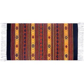 Oaxaca Sun Zapotec Area Rug