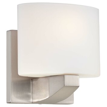 Modern Craftsman Bath 1 Light Vanity Light