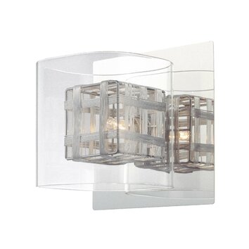 George Kovacs by Minka Jewel Box 1 Light Bath Vanity Light P800 077