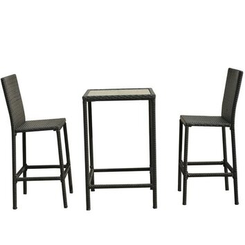 Aosom Outsunny 3 Piece Bistro Dining Set