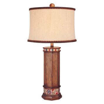 31.5 H Table Lamp with Oval Shade