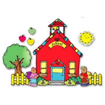 Schoolhouse Bulletin Board Cut Out Set