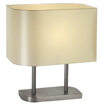 Shift 17 H Table Lamp with Rectangular Shade