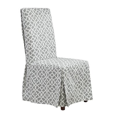 Iron Gate Parson Chair Skirted Slipcover | Wayfair