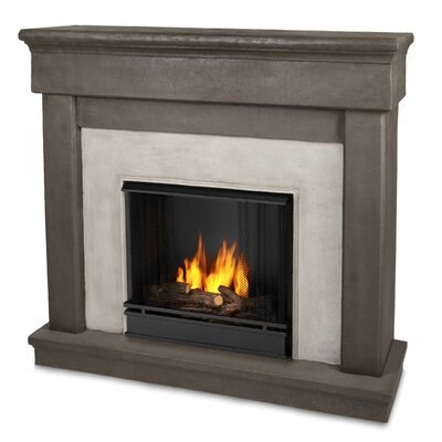 Real Flame Cascade Cast Mantel Gel Fuel Fireplace  Reviews  Wayfair