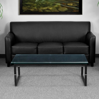 Flash Furniture FFC2060 Hercules Diplomat Series Leather Sofa