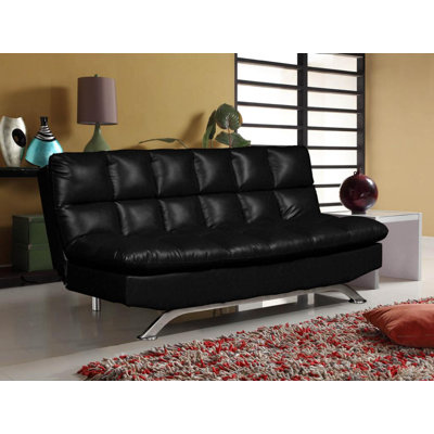 Wildon Home CST35647 Stuffed Pillow Top Convertible Sofa
