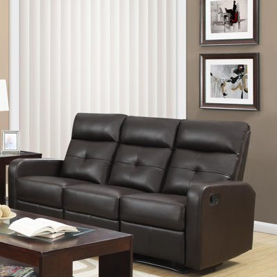 Monarch Specialties Inc. I 85 Reclining Sofa