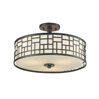 Elea 3 Light Semi Flush Mount by Z Lite