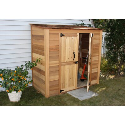 Outdoor Living Today Garden Chalet 6 Ft. W x 3 Ft. D Wood 