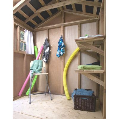 Cabana 9 Ft. W x 6 Ft. D Wood Garden Shed | Wayfair Cabana 9 Ft. W x 6 Ft. D Wood Garden Shed | Wayfair on Outdoor Living Today Cabana id=98795
