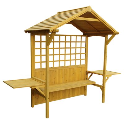 Leisure Season 2 in 1 Seated Party Arbor & Barbeque Shelter
