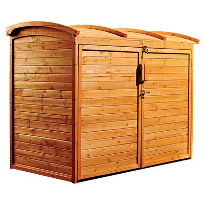 5 Ft. W x 3 Ft. D Wood Storage Shed