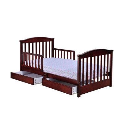 Dream On Me Mission Toddler Bed with Storage Drawer 651 N