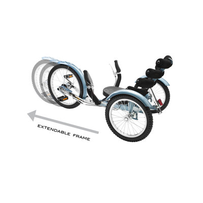 Mobo Shift – The World’s First Reversible Three Wheeled Cruiser (Adult) Tri 301