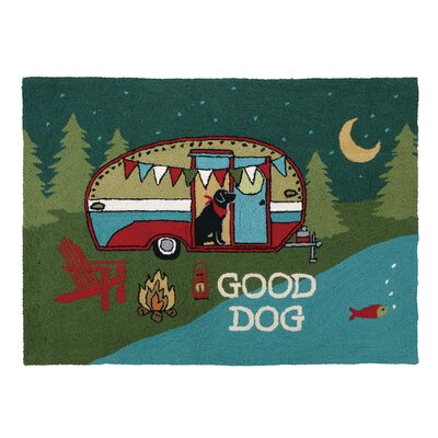 Good Dog Hook Area Rug by Peking Handicraft