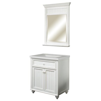 Cottage Retreat 31 Bathroom Vanity Set with Integrated Sink by