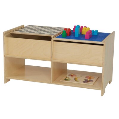 Jonti-Craft KYDZ Building Table - Duplo Compatible with Tubs &amp; Reviews 