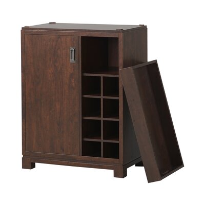 Liquor Cabinet Mini Bar Wine Rack Storage Cart Pub Small ...