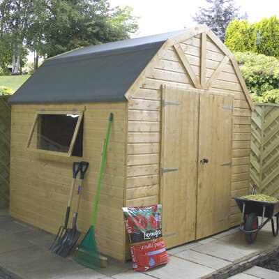 Mower 5ft W x 3ft D Wooden Tool Shed | WF