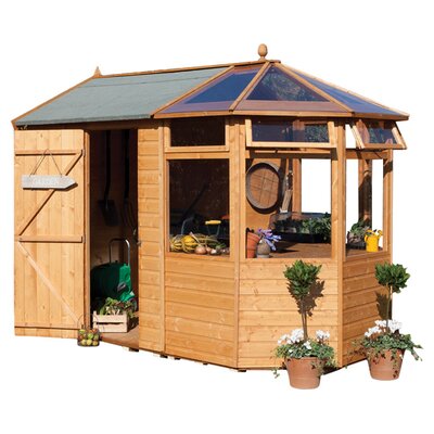Rowlinson Potting Wooden Summerhouse/Log Cabin Shed 