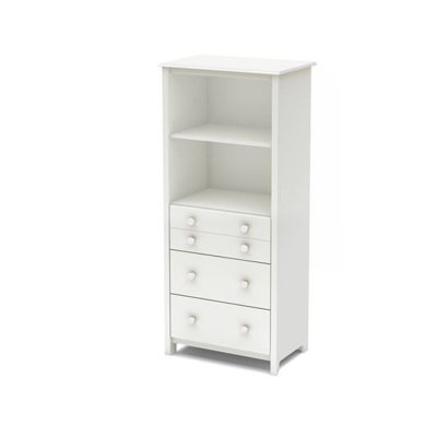 South Shore Little Smileys 60″ H Two Shelf Shelving Unit Unit 3740022