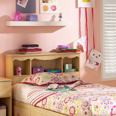 South Shore Lily Rose Bookcase Headboard 3272 098