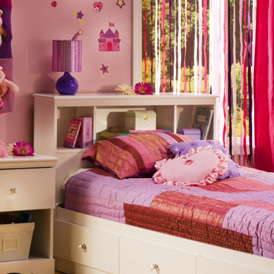 South Shore Crystal Twin Bookcase Headboard 3550 098