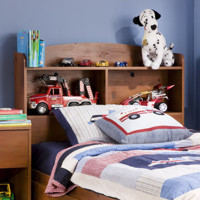 South Shore Logik Twin Bookcase Headboard 3342 098