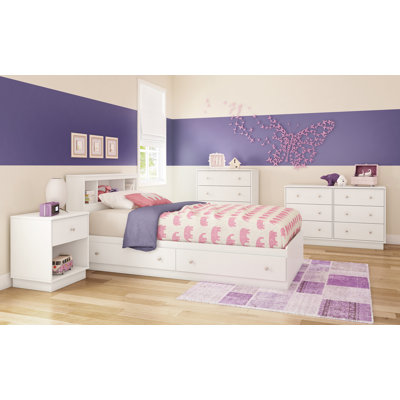 South Shore Litchi Twin Mate’s Customizable Bedroom Set 9011213 9012213