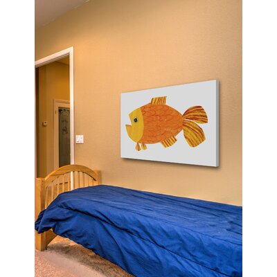 Brown Bear Character Goldfish by Eric Carle Painting Print on Wrapped ...