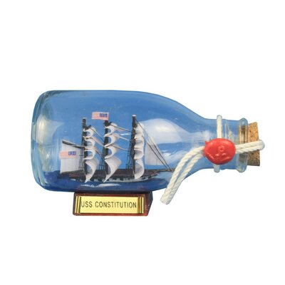  Model Ships USS 5 Constitution Ship in a Glass Bottle ConBottle5.jpg