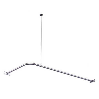 Kingston Brass Vintage Corner Shower Rod Amp Reviews Wayfair