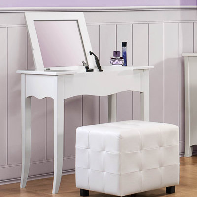 Woodbridge Home Designs Sparkle Vanity Desk with Lift Top Mirror 2004 15