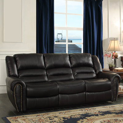 Woodhaven Hill HE7141 Center Hill Double Reclining Sofa
