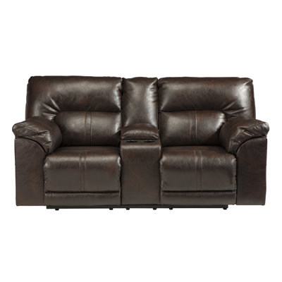 Signature Design by Ashley GNT7672 Double Reclining Console Loveseat
