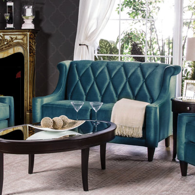 Hokku Designs KUI7553 Contessa Tufted Loveseat