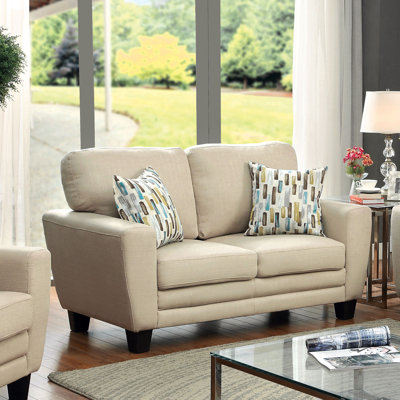 Hokku Designs KUI7590 Prissalla Transitional Loveseat