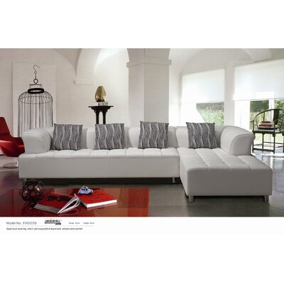 Litz Sectional Sofa by Hokku Designs