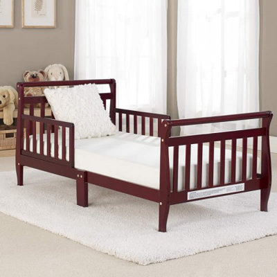 Baby Time International, Inc. Big Oshi Classic Sleigh Toddler Bed CRB 41