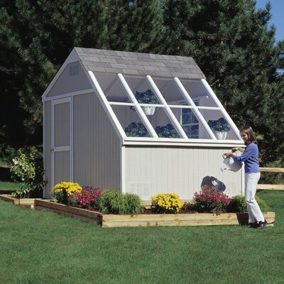 Phoenix 10 Ft. W x 7.5 Ft. D Wood Storage Shed by Handy Home