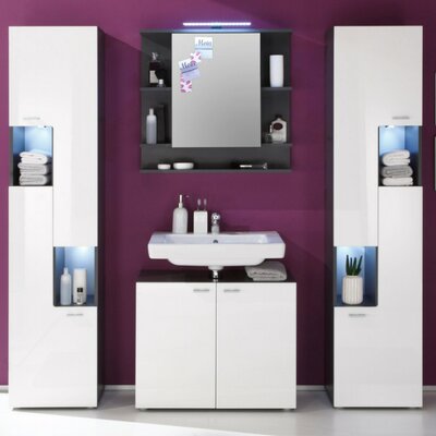 Tetis 4 Piece Complete Bathroom Set | Wayfair UK