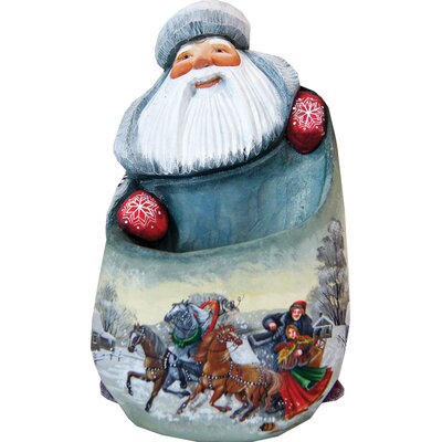 Masterpiece Santa Troika Figurine by G Debrekht