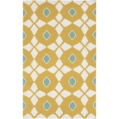 Frontier Gold/Ivory Geometric Area Rug