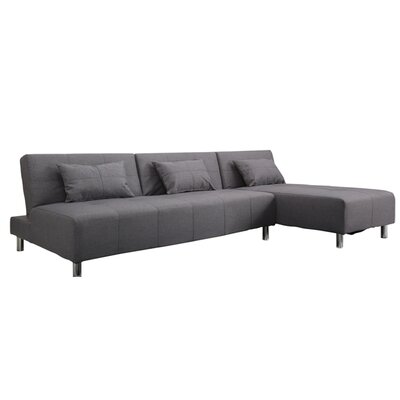 Mercury Row Sotion Reversible Chaise Sectional Sofa