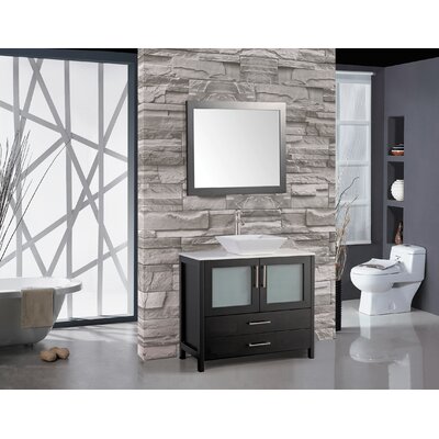 Jordan 48″ Single Sink Bathroom Vanity Set with Mirror